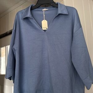 JODIFL Blue Women's Blouse